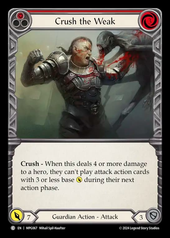 Crush the Weak
