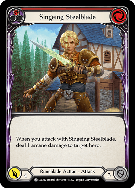 Singeing Steelblade