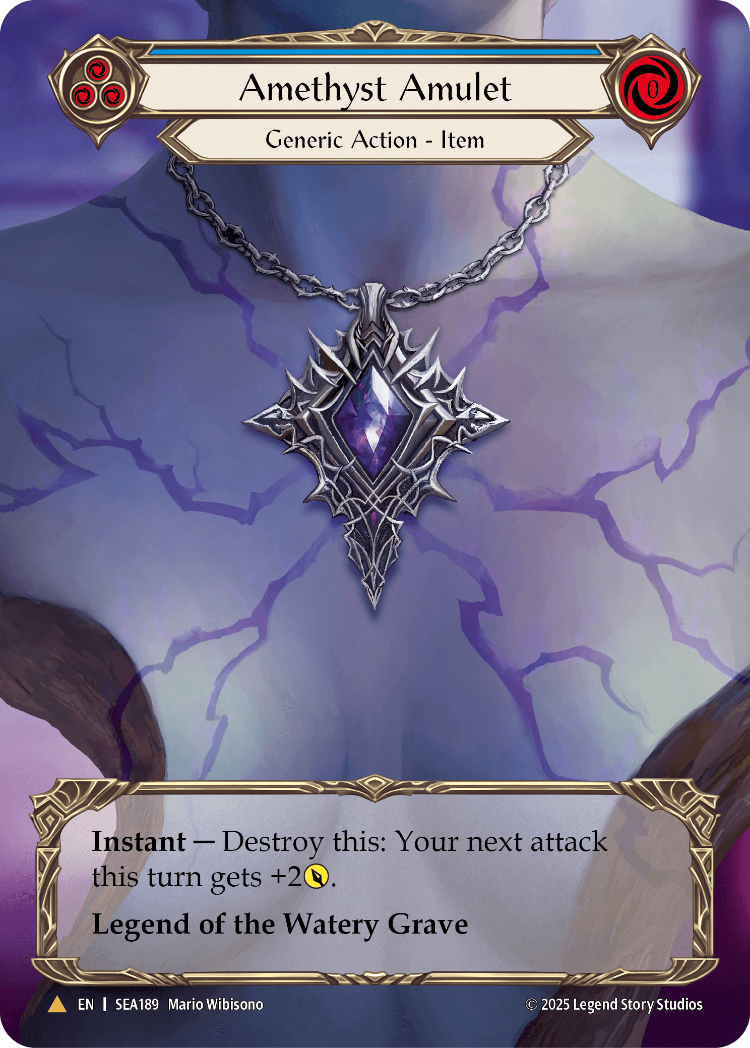 Amethyst Amulet