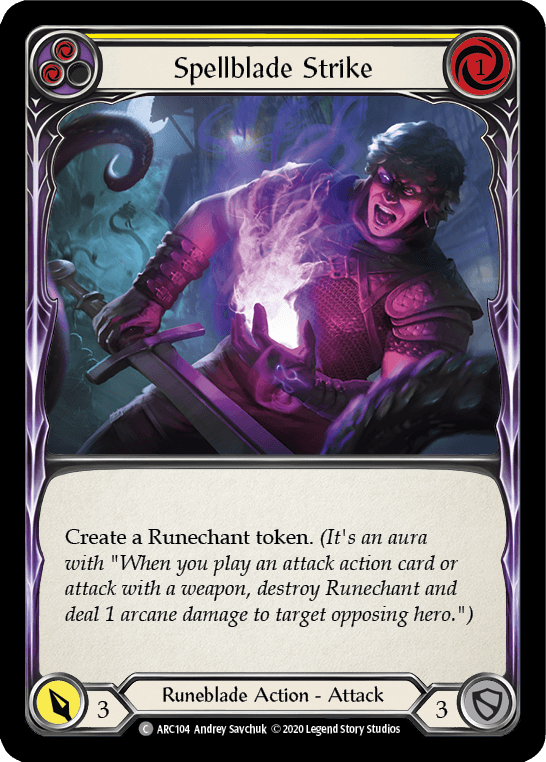 Spellblade Strike