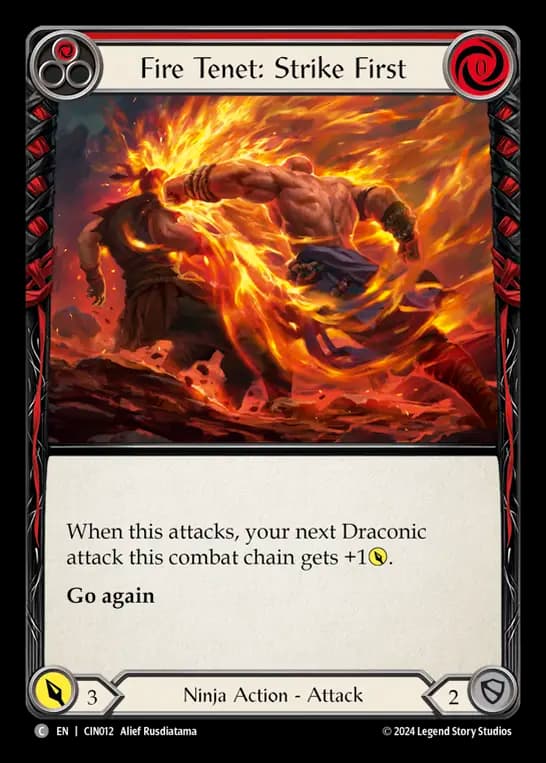 Fire Tenet: Strike First