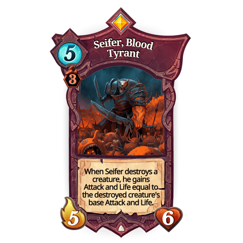 Seifer, Blood Tyrant