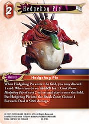 Hedgehog Pie