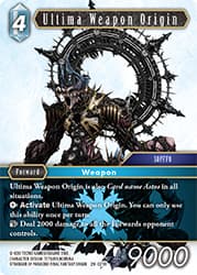 Ultima Weapon Origin