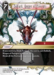 Zodiark, Keeper of Precepts