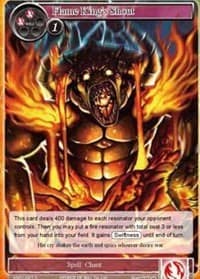 Flame King's Shout