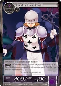 Card Soldier "Club"