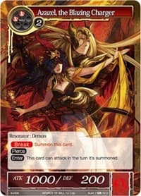 Azazel, the Blazing Charger