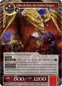 Gilles de Rais, the Golden Dragon