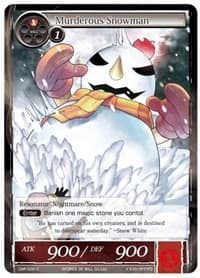 Murderous Snowman