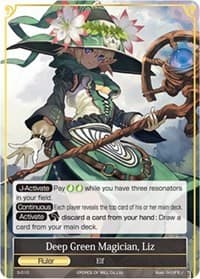 Deep Green Magician, Liz