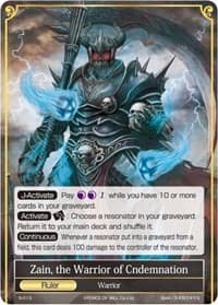 Zain, the Warrior of Condemnation