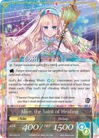 Alice, the Girl in the Looking Glass // Alice, the Saint of Healing