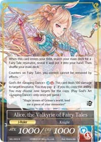 Alice, the Girl in the Looking Glass // Alice, the Valkyrie of Fairy Tales