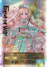 Alice, the Girl in the Looking Glass // Alice, the Saint of Healing (Full Art)