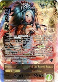 Pricia, the Beast Lady // Pricia, the Commander of the Sacred Beasts (Full Art)
