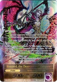 Rezzard, the Undead Lord // Rezzard, the Desecrating Vampire (Full Art)
