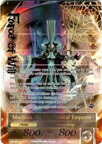 Machina, the Machine Lord // Machina, the Mechanical Emperor (Full Art)