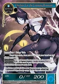 Cheshire Cat, the Grinning Remnant (Full Art with Pants)