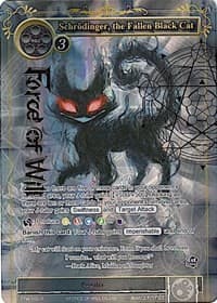 Schrodinger, the Fallen Black Cat (Full Art)