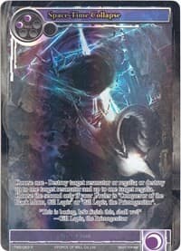 Space-Time Collapse (Full Art)