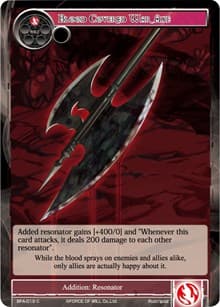 Blood Covered War Axe