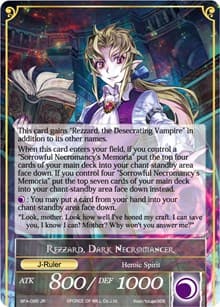 Memoria of the Seven Lands // Rezzard, Dark Necromancer