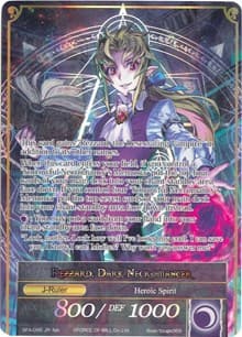 Memoria of the Seven Lands // Rezzard, Dark Necromancer (Full Art)