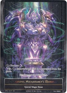 Sorrowful Necromancy's Memoria (Full Art)