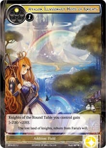 Avalon, Illusionary Home of Knights