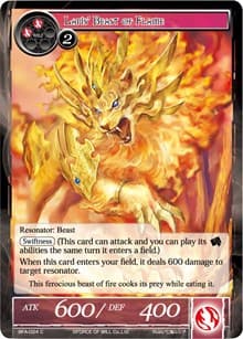 Lapis' Beast of Flame