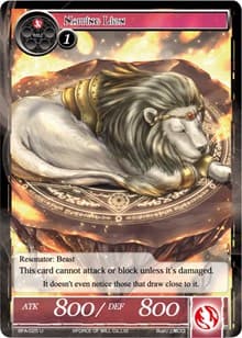 Napping Lion