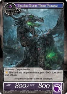 Rotting Black Moon Dragon