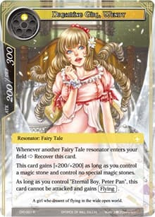 Dreaming Girl, Wendy (Textured Foil)