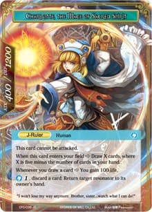 Charlotte, Determined Girl // Charlotte, the Mage of Sacred Spirit (Textured Foil)