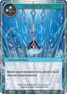 Mercurius' Icy Spear
