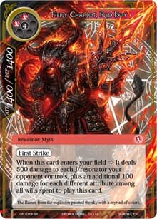 Fiery Chariot, Red Boy