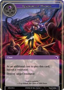 Resonance of Madness