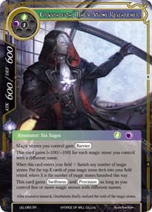 Grusbalesta, Magic Stone Researcher