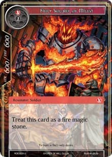 Fiery Soldier of Milest