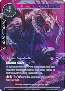 Blazer, Prisoner of Flame (Full Art)