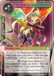 Dragon of Fire and Wind