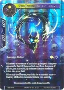 Schrodinger, the Cat in Flux (Full Art)