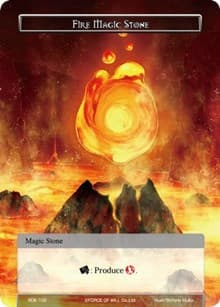 Fire Magic Stone