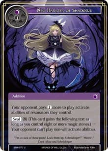 Neo Barrier of Shadows