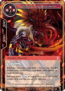 Bahamut, the Dragonoid