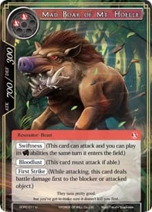 Mad Boar of Mt. Hoelle