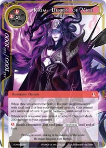 Kaim, Demon of Vice