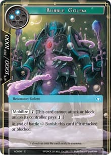 Bubble Golem