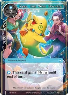 Keez, the Wise Dolphin